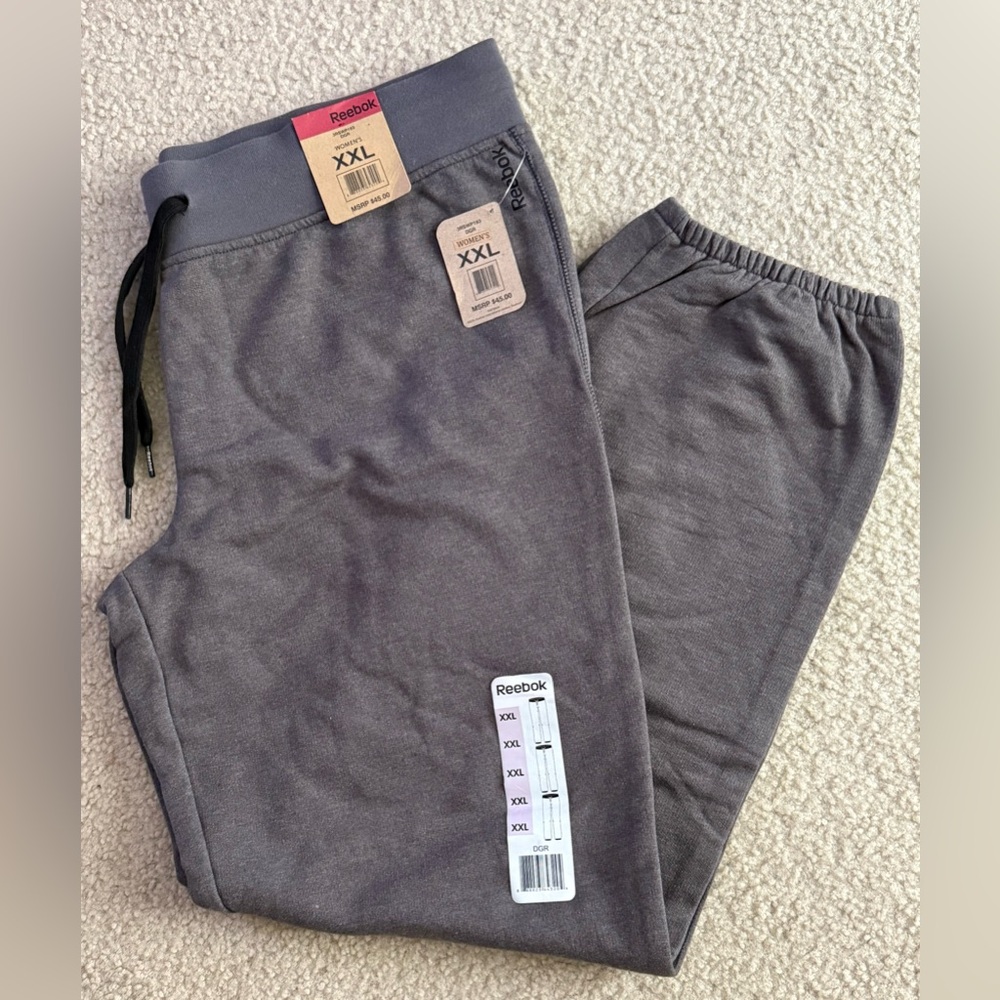 Reebok Gray Track Pants